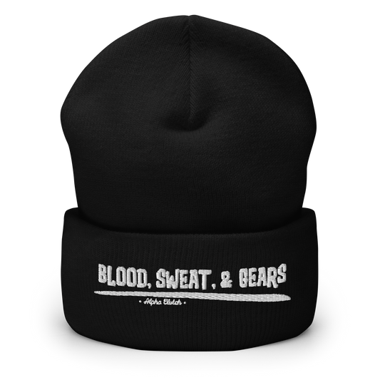Blood Sweat and Gears Beanie