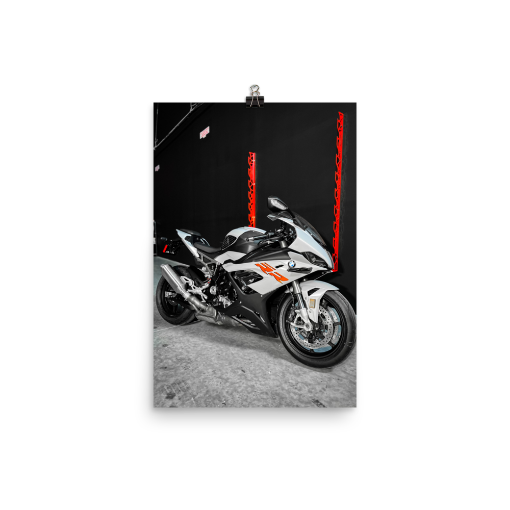 BMW S1000 Poster